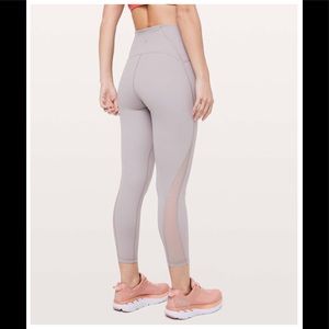 Lululemon Train Times 7/8 Pant *25" in Dark Chrome